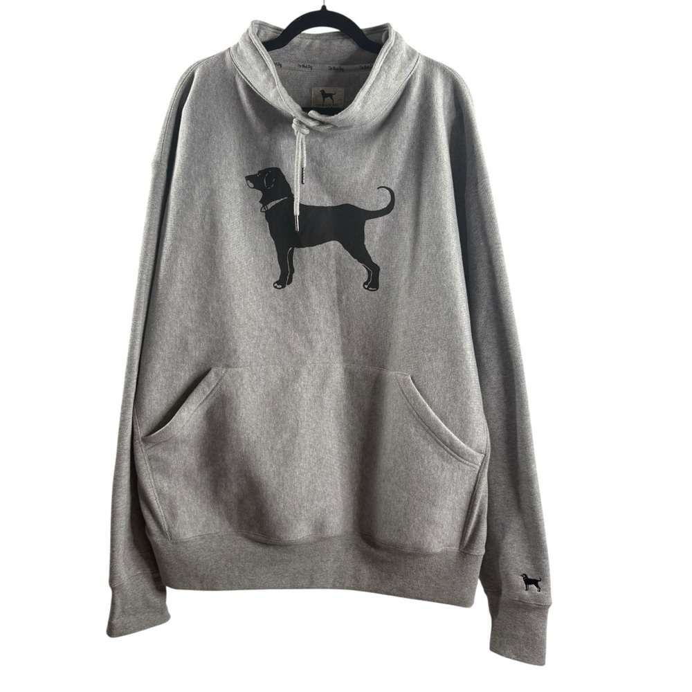 The Black Dog Gray Zip-Up Sweater